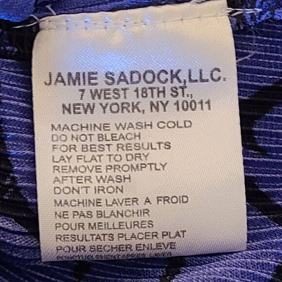 Jamie Sadock Womens Lightweight Golf Polo Sleeveless Top Multicolor Size Small - Picture 7 of 11